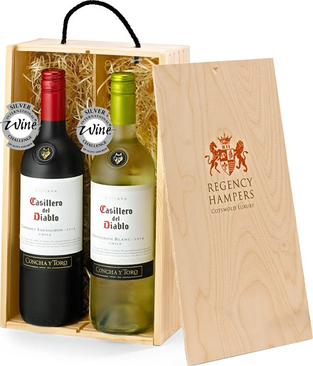 Casillero del Diablo Red & White Wine Gift Box